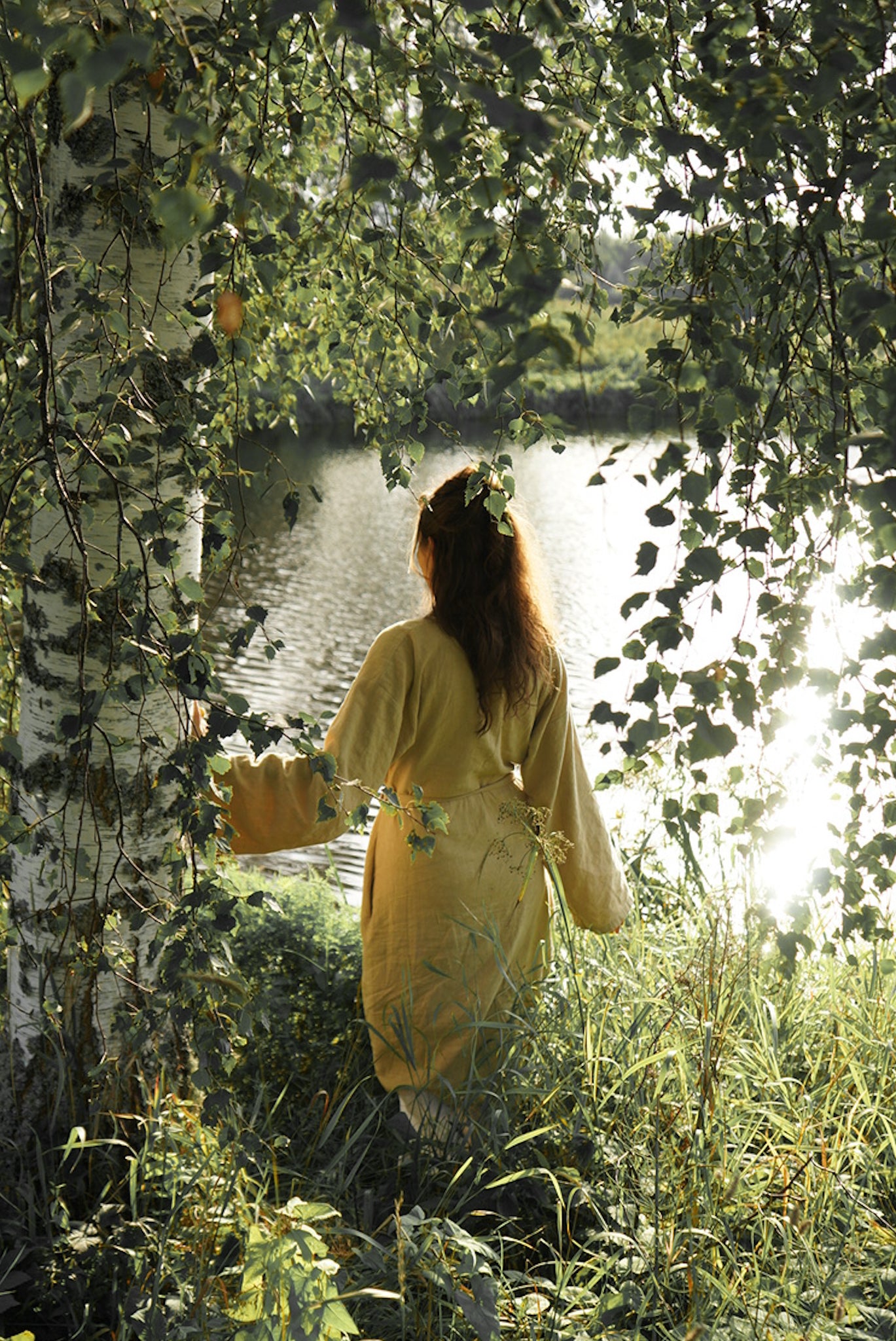 Nettle robe ZELTA