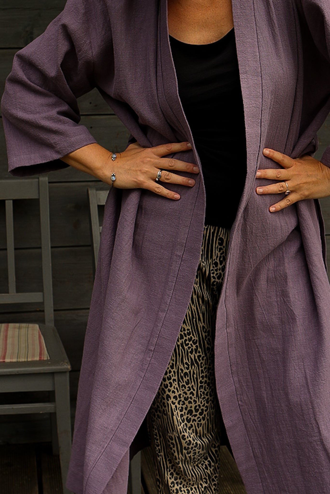 Flax robe TUJA