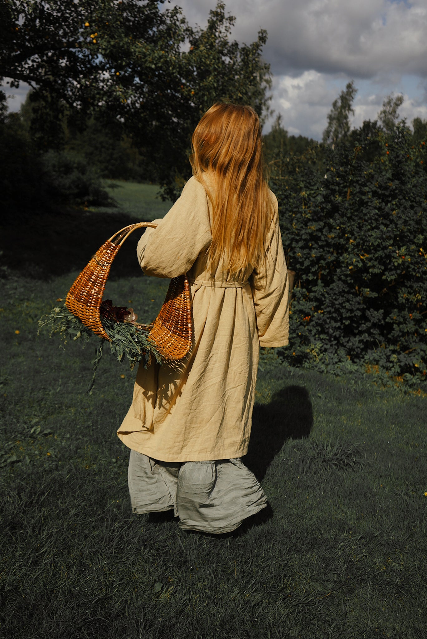 Nettle robe ZELTA