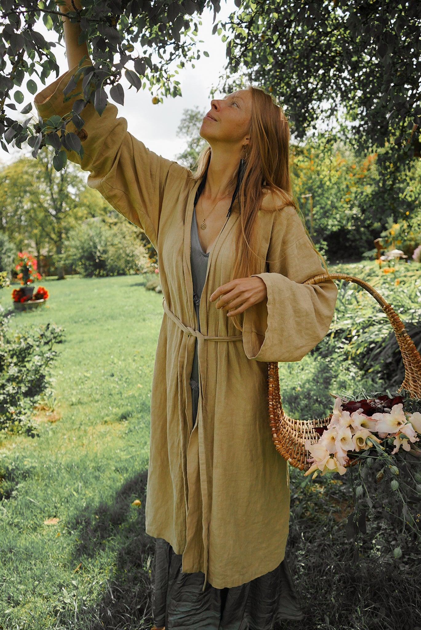 Nettle robe ZELTA