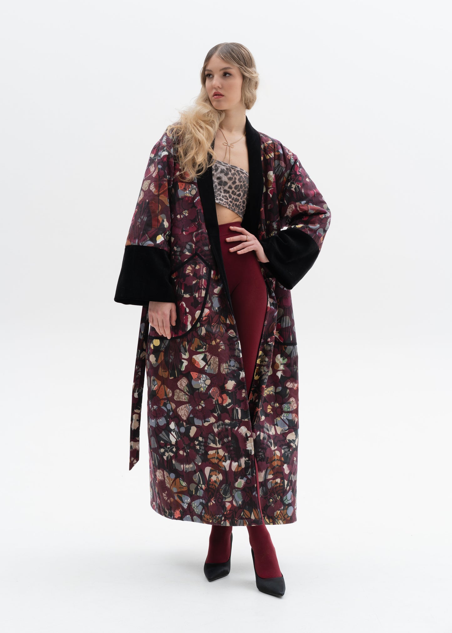 Wood Berry coat