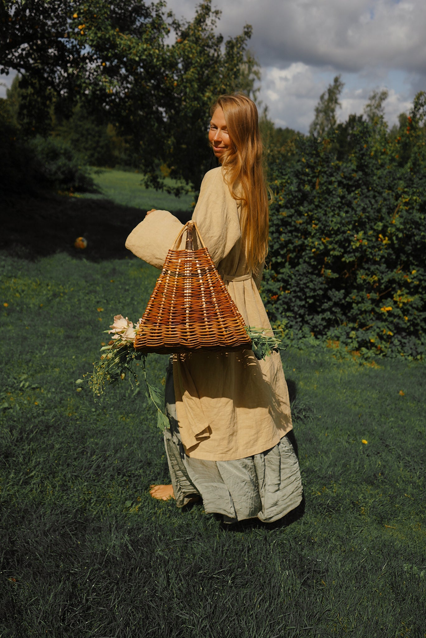 Nettle robe ZELTA