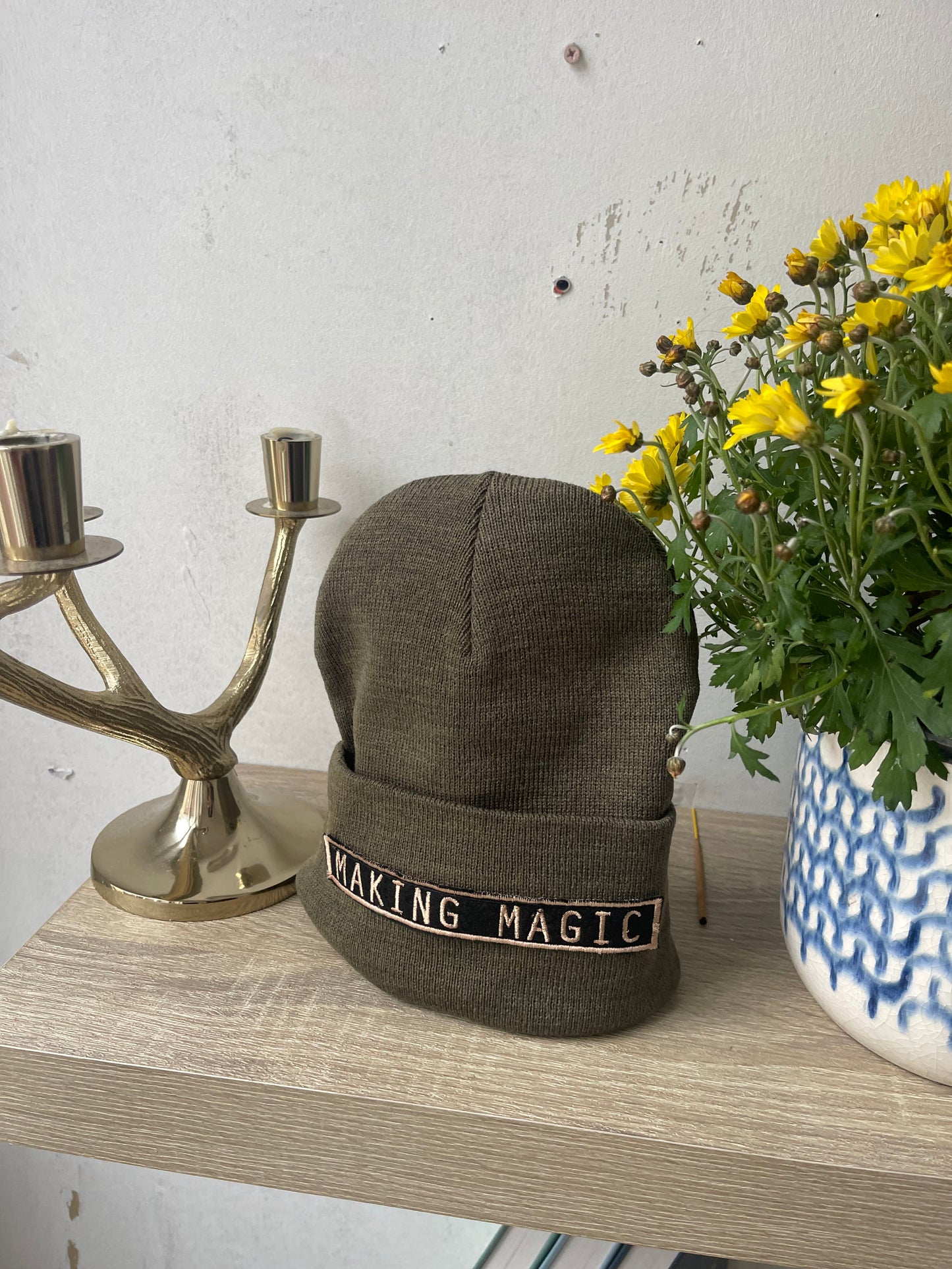 Making Magic moss green