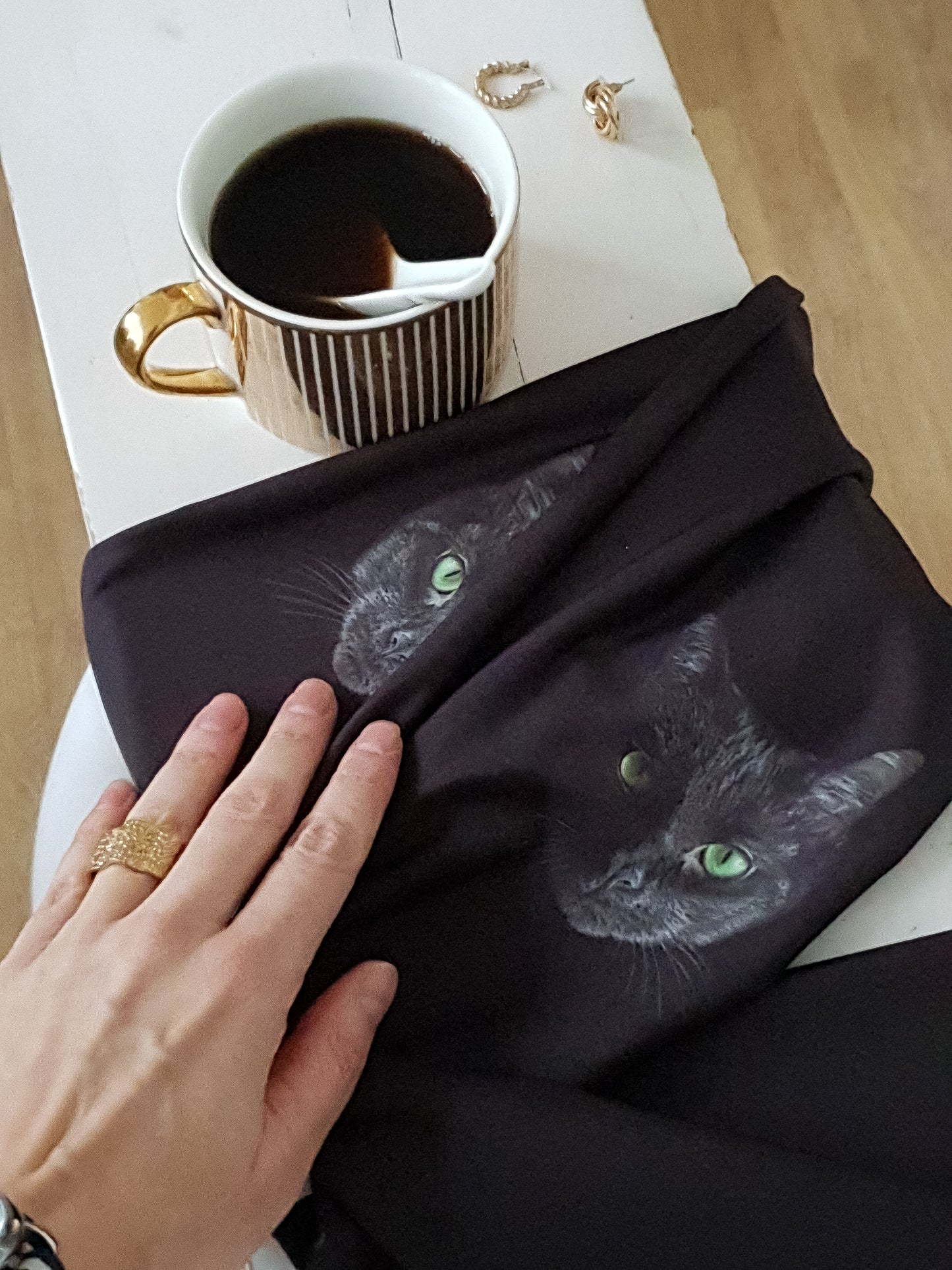 Women's Black Cat Leggings