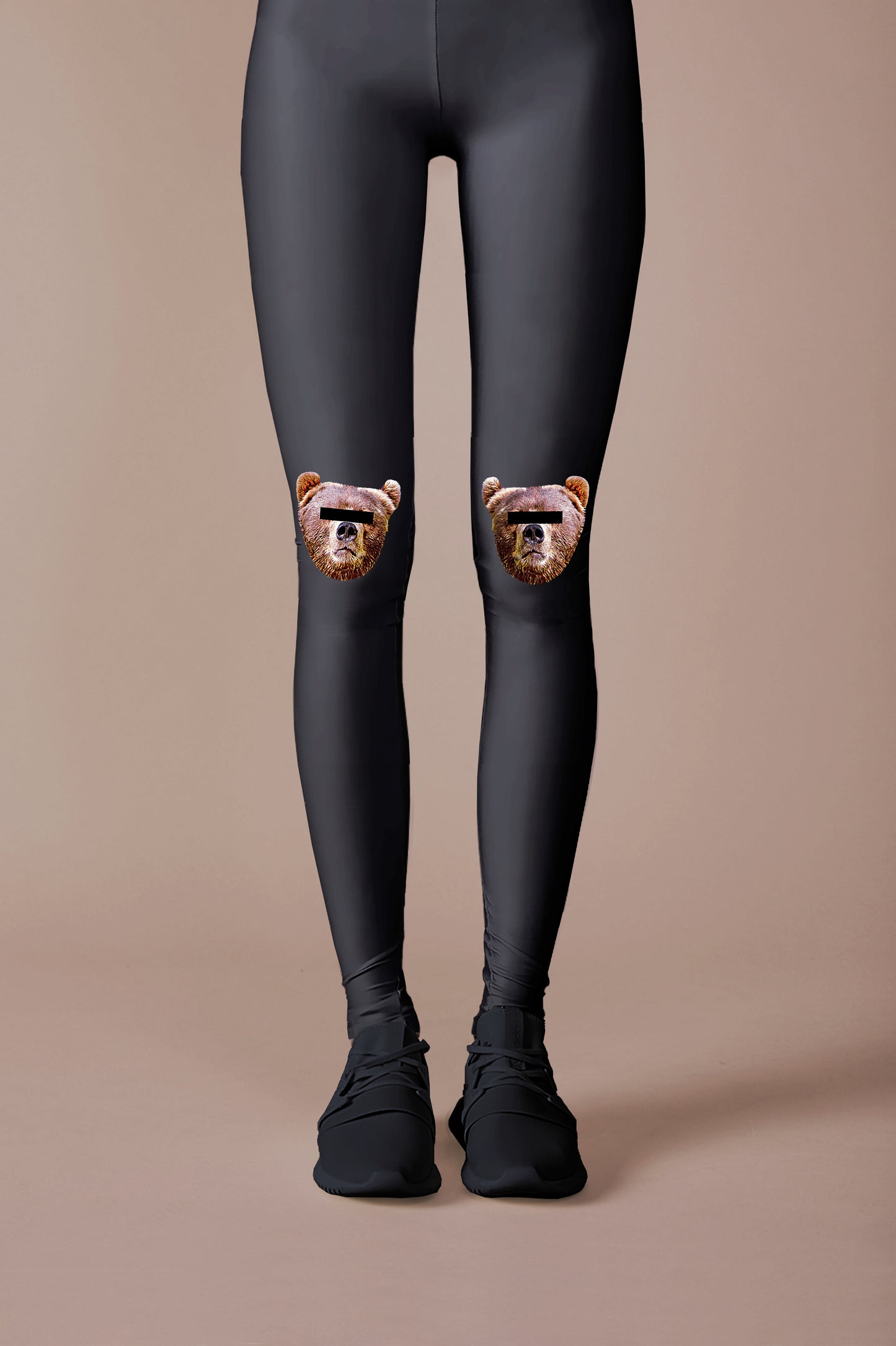 black bear anonymous leggings