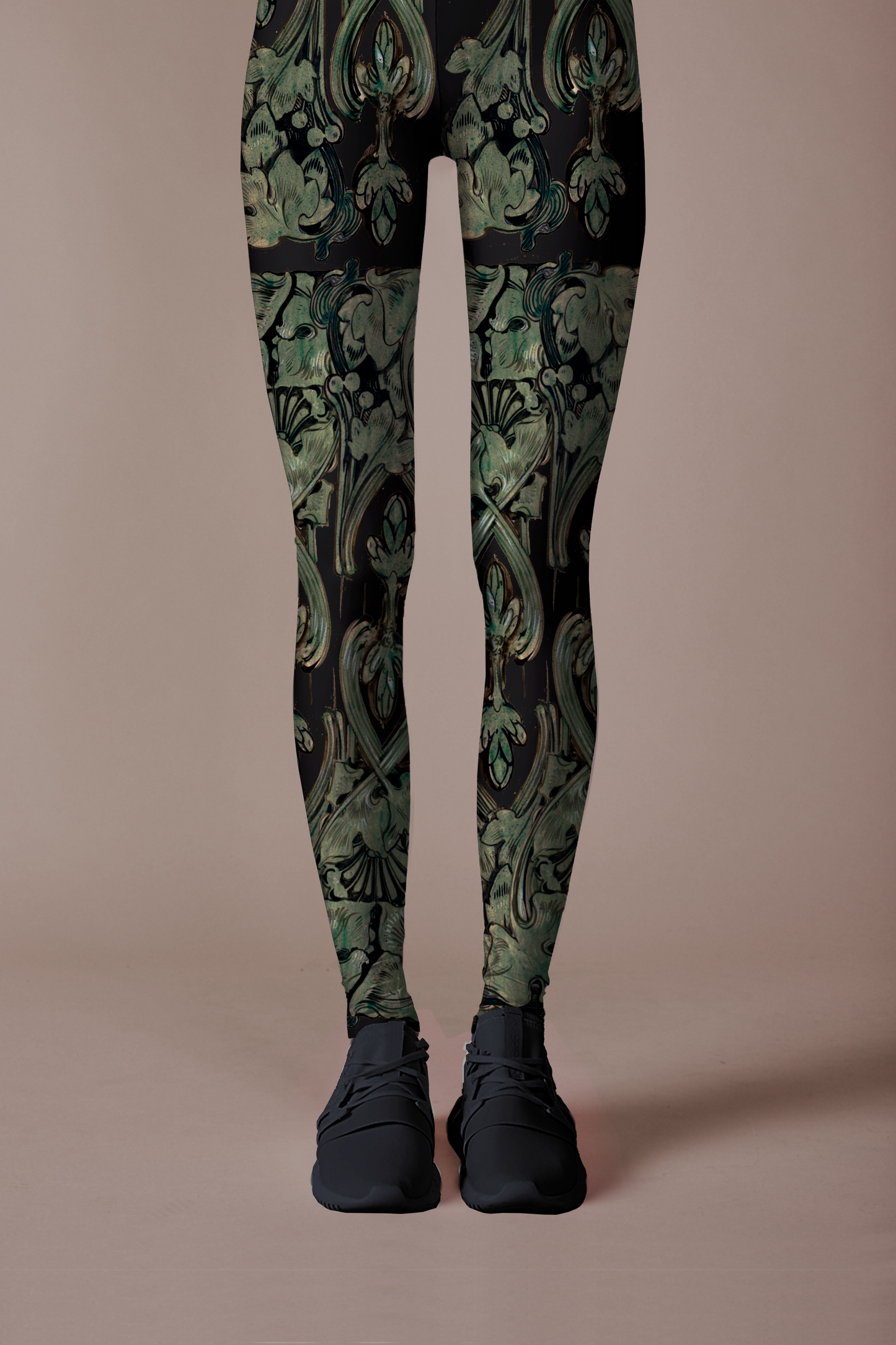green ceremonial leggings