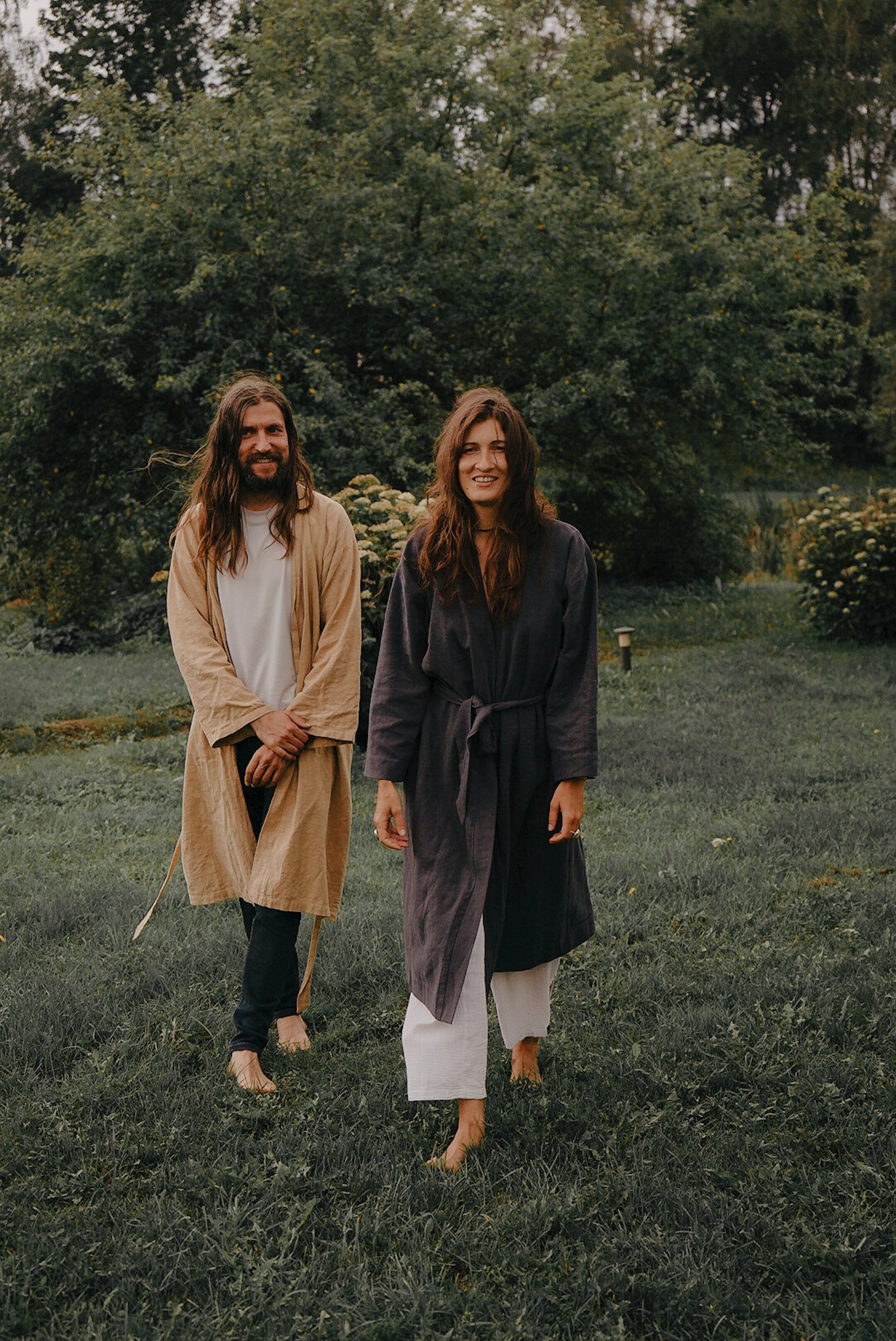 Nettle robe ZELTA Vīru