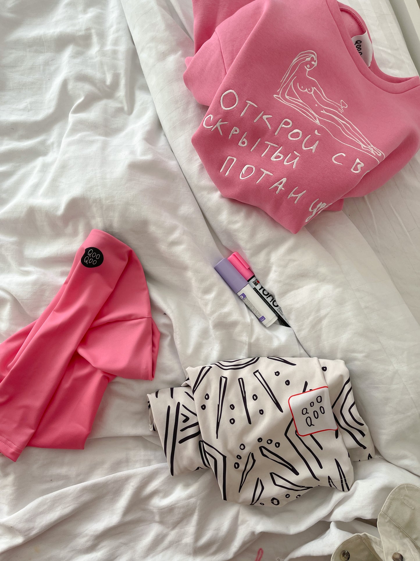 Pink police shorts