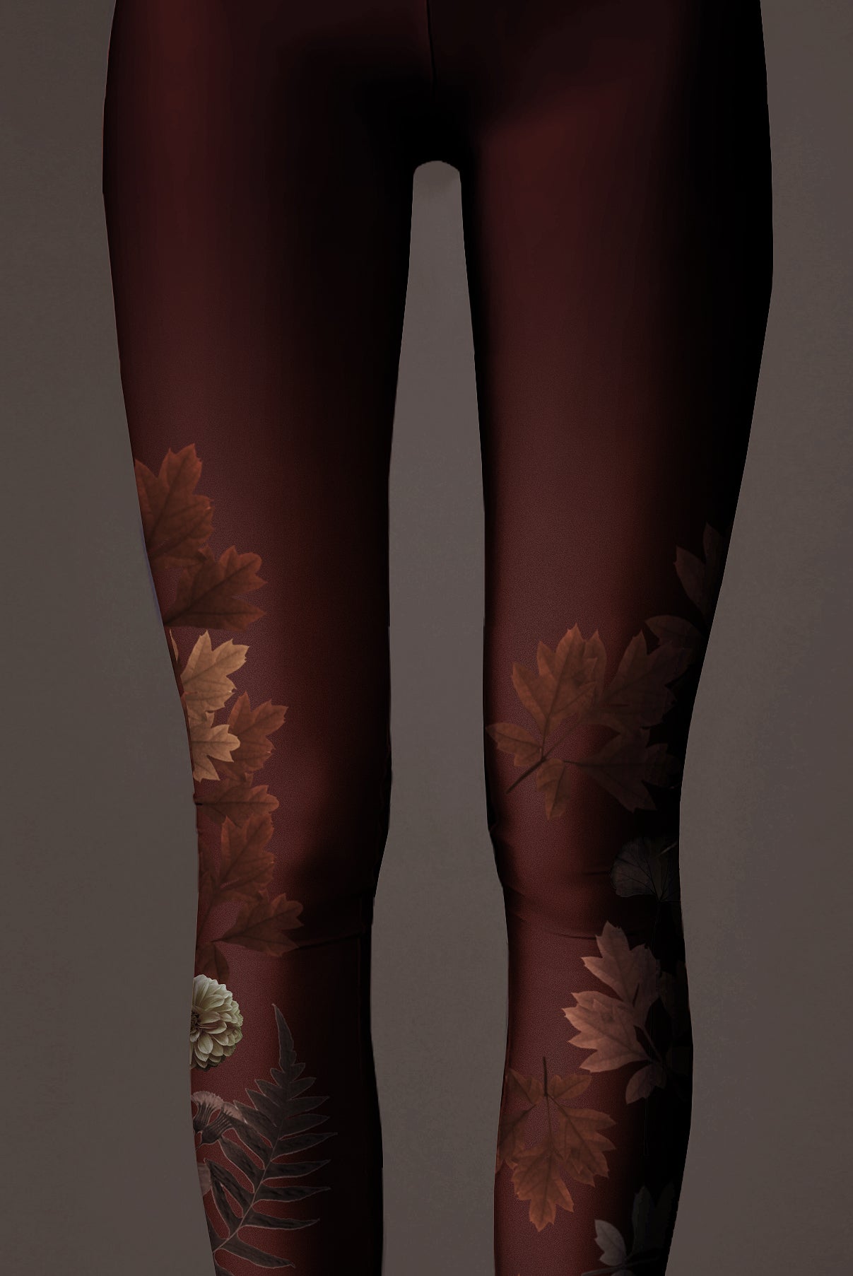 Flawless merlot leggings