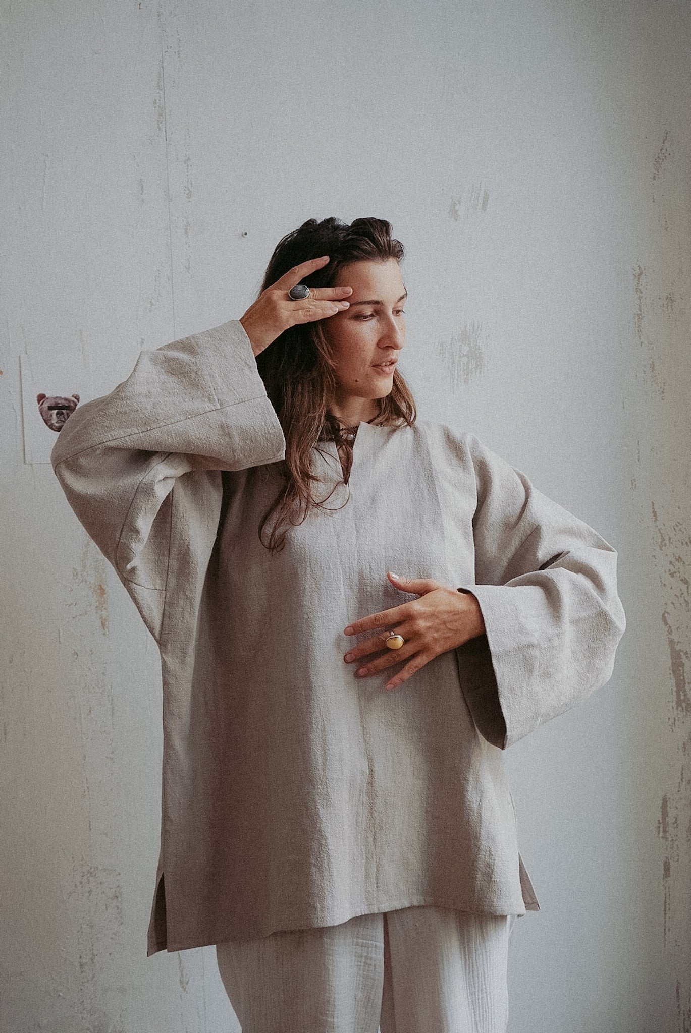 Flax robe AMATA