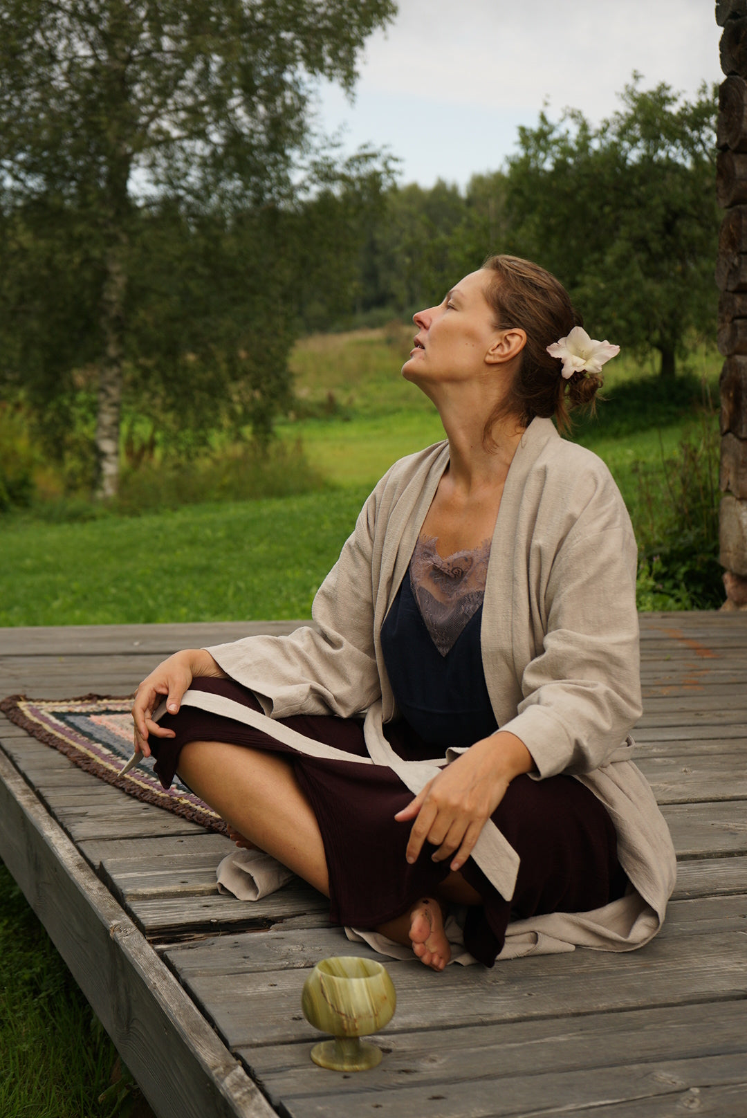 Flax robe AMATA