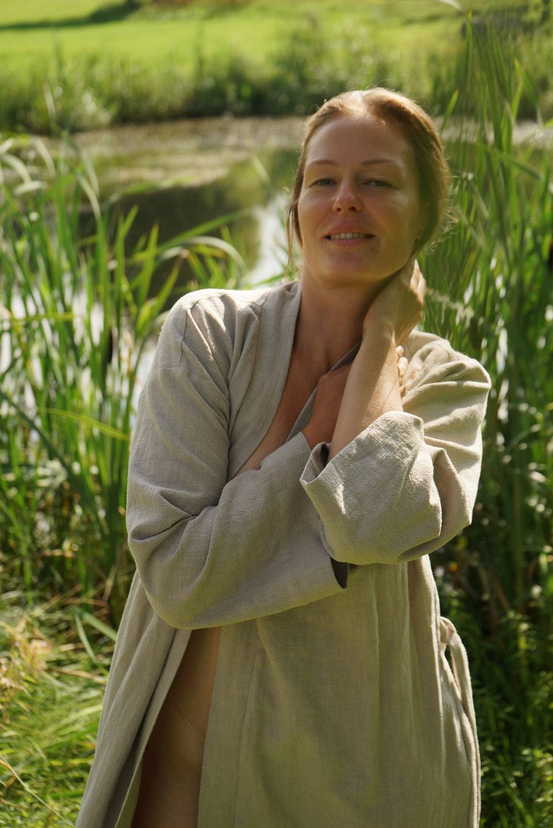 Flax robe AMATA