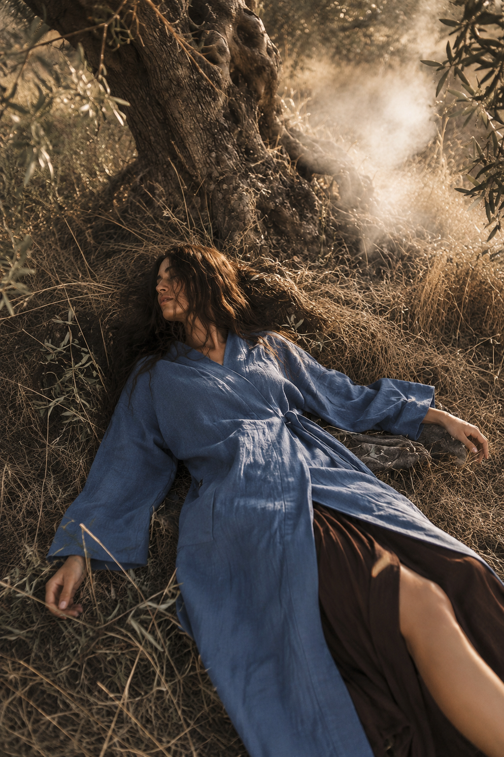 Nettle robe BlueBliss
