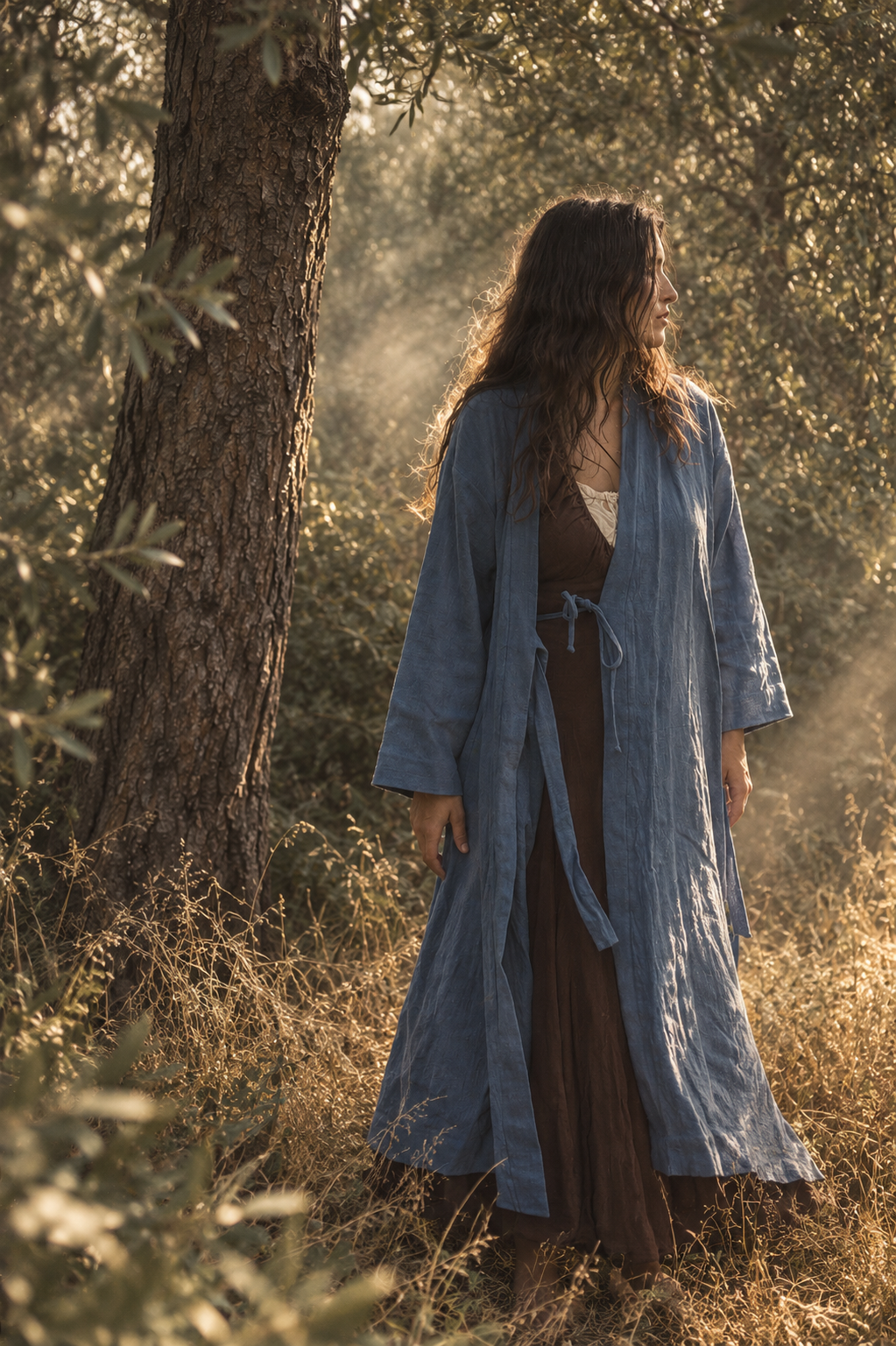 Nettle robe BlueBliss