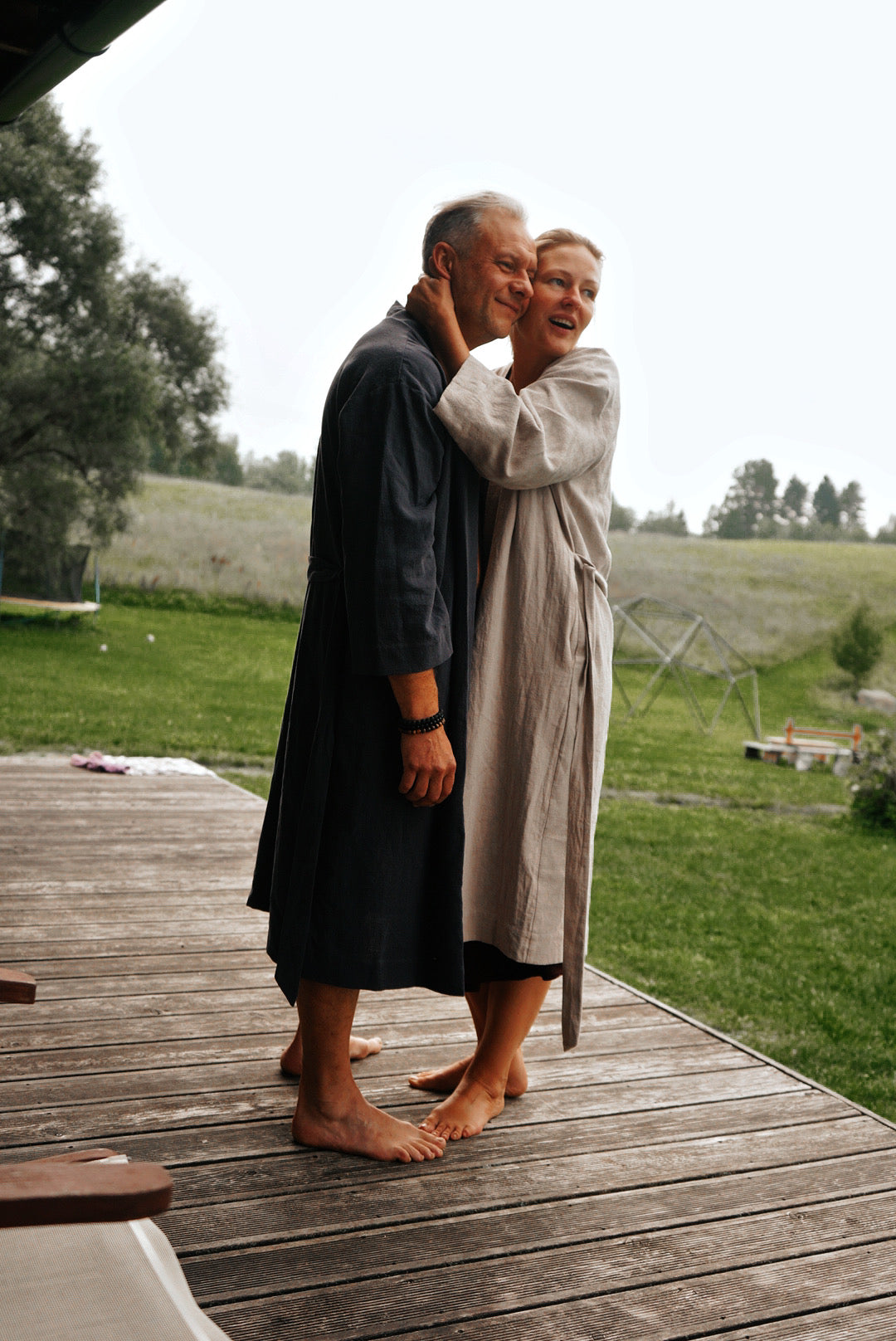 Flax robe AMATA