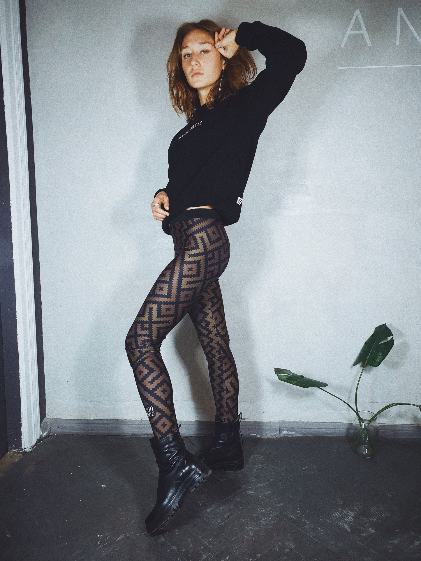 Latvian gold leggings