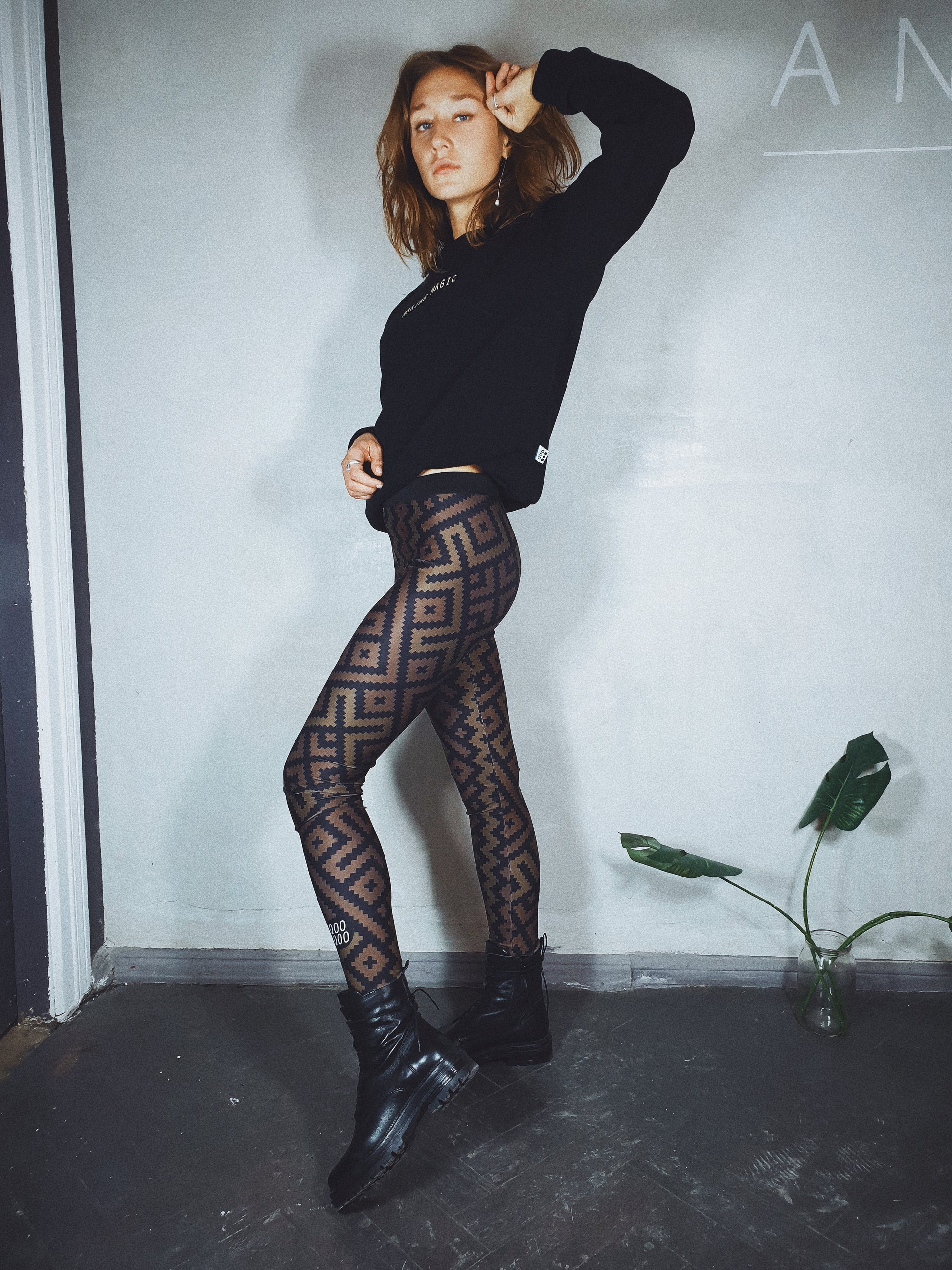 Latvian gold leggings